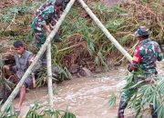 Koramil 03/ dan Polsek Mambi Giat Bantu Masyarakat