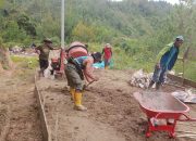 Kades Salukonta Kerjakan Proyek