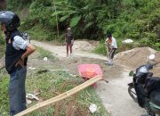 Kades Ulumea Giat Bangun Talud Jalan