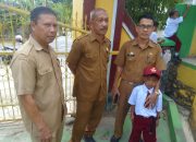 Kujungan Kadisdikbud di SDN 166 Laburawung