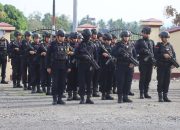 Personel Brimob Den/C Siaga Hadapi Pilkada