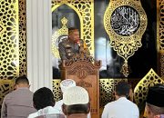 Safari Jumat: Wakapolres Soppeng Serukan Pilkada Damai dan Bahaya Judol