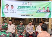 Polres Soppeng Bersama Dandim 1423 dan Baznas Resmikan RTLH