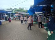 Pengamanan Rutin Polsek Marioriwawo di Pasar Takalala