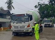 Polres Soppeng Pantau Genangan Air yang Putuskan Arus Lalu Lintas di Jalan Poros Tajuncu-Sidrap