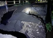 Jembatan Salo Karaja Ambruk