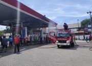Mobil Terbakar di SPBU Wajo, Kerugian Rp 470 Juta