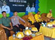 Wabup Soppeng Meresmikan Kantor Baru Desa Tottong
