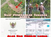 Warga Keluhkan Perusakan Lahan, Libatkan PT CNI ?