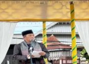 Kepala Kemenag Soppeng Jadi Khatib Sholat Idul Fitri, Sampaikan Pesan Ibadah Sosial