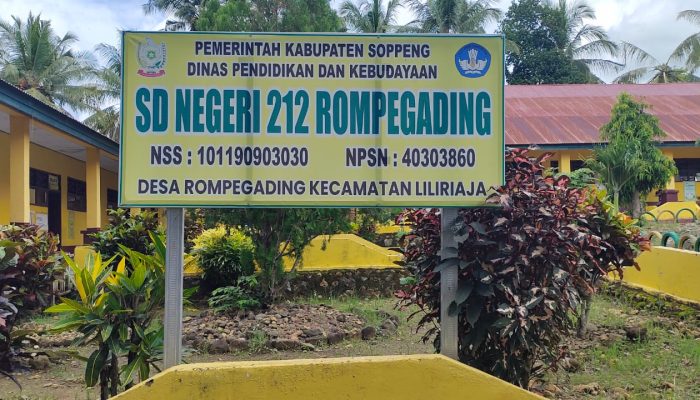 Warga Minta Perhatian Pemerintah, Pagar SDN 212 Rompegading Memprihatinkan