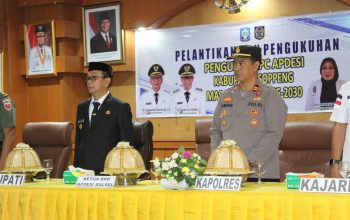 PELANTIKAN DAN PENGUKUHAN PENGURUS DPC APDESI KABUPATEN SOPPENG MASA JABATAN 2025–2030