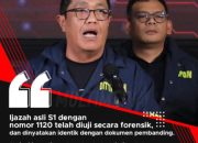 Sah! Ijazah S1 Jokowi Asli, Dinyatakan Identik Lewat Uji Forensik