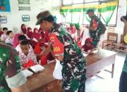 Kodim 1423/Soppeng Gelar Kegiatan “Hasanuddin Peduli Anak Sekolah” di SDN 127 Bila