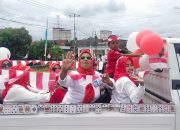 Pawai Kendaraan Hias Meriahkan HUT ke-80 RI di Liliriaja