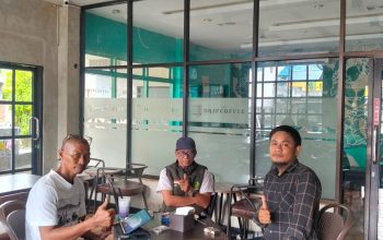 Ngopi Santai di DRIP CAFE, Ketua LSM BPPI Soppeng dan Rekan Jurnalis Bahas Isu Korupsi dan Kriminalitas