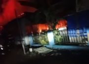 Warung Makan di Kelurahan Wolo Terbakar, Kerugian Ditaksir Puluhan Juta Rupiah