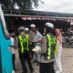 Pastikan Keselamatan Peziarah, Satlantas Polres Gresik Gelar Ramp Check Bus Pariwisata di Kawasan Sunan Giri