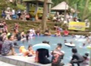 Wisata Permandian Air Panas Lejja ,Padat pengunjung di Hari Kedua Idul Fitri