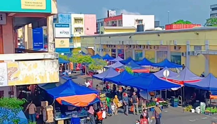 Pasar Tamu Sabindo Tawau Dipadati Pengunjung Sejak Subuh