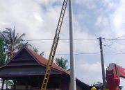 TRANSFORMASI BESAR! 11 Tiang Listrik di Limpomajang Berubah Total dari Kecil Menjadi Besar