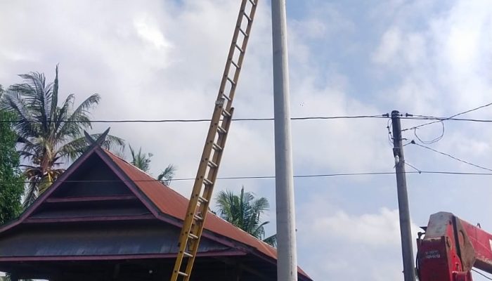 TRANSFORMASI BESAR! 11 Tiang Listrik di Limpomajang Berubah Total dari Kecil Menjadi Besar