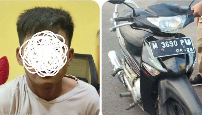 Respon Cepat, Satreskrim Polres Pamekasan Amankan Pelaku Curanmor yang Tertangkap Warga di Pademawu