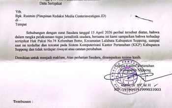 BPN Soppeng Pastikan Sertifikat Kebun Desa Botto Terdaftar, Tidak Ada Riwayat Perubahan