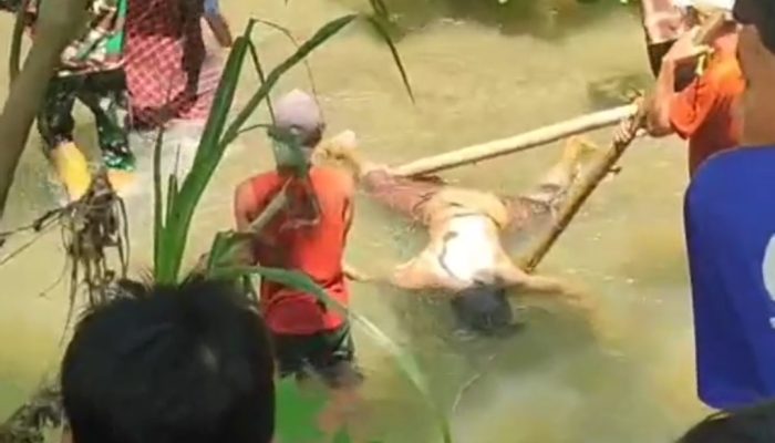 Penemuan Mayat Pria di Sungai Uluwolo, Polisi Lakukan Penyelidikan