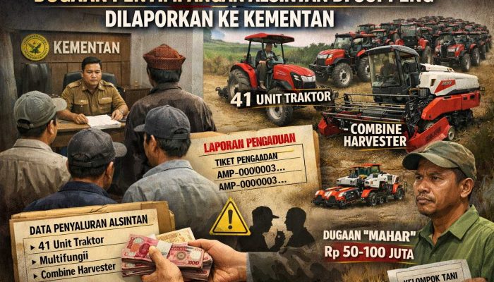 Dugaan Penyimpangan Bantuan Alsintan di Soppeng Dilaporkan ke Kementerian Pertanian, Ada Nomor Tiket Pengaduan Resmi