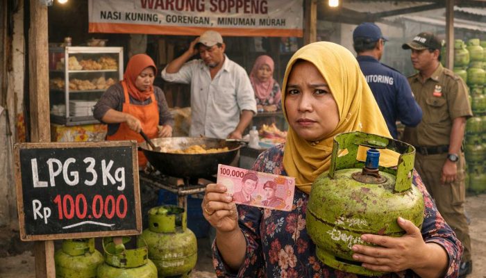 LPG 3 Kg di Labota Tembus Rp100 Ribu, Diduga Distribusi Bermasalah, UMKM Menjerit