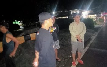 Camat Wolo dan Lurah Ulu Wolo Turun Langsung Pantau Sungai Meluap, Wujud Respons Cepat Pemerintah