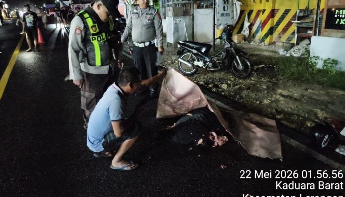 Tabrak Lari di Jalur Pamekasan-Sumenep, Satu Orang Meninggal Dunia di TKP