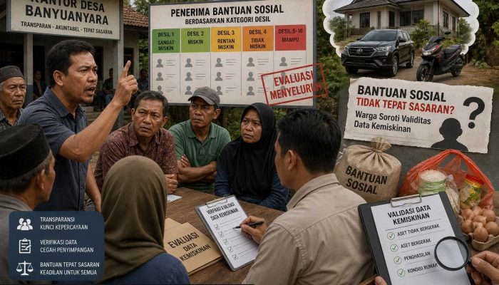 Kisruh Data Kemiskinan di Banyuanyara Warga Desak Evaluasi Menyeluruh