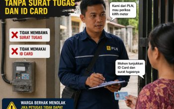 Diduga Ada Kelalaian Manajerial, Pimpinan Cabang PLN Kolaka Disorot Terkait Petugas Tanpa ID Card dan Surat Tugas