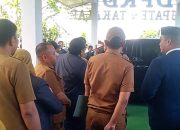 Usai Rapat Paripurna DPRD, Bupati Takalar Dihadang Aksi Massa di Halaman Kantor DPRD