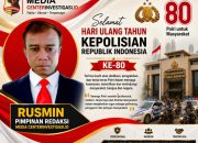 Pimpinan Media Centerinvestigasi.id Ucapkan Selamat HUT ke-80 Polri
