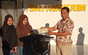 Sepeda Motor yang Hilang Berhasil Ditemukan, Korban Curanmor Sampaikan Apresiasi ke Polres Pamekasan