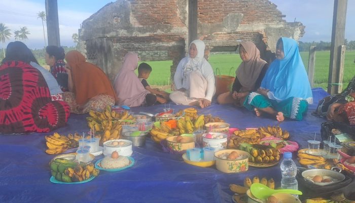 Warga Taluma Gelar Syukuran di Sanggar Tani Bola Batue meski Hasil Panen Terdampak Hama