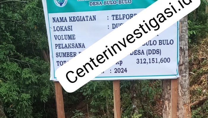 Dugaan Asal Jadi Terbukti, Proyek Jalan Telford Rp312 Juta di Desa Bulo-Bulo Kini Hancur dan Berserakan