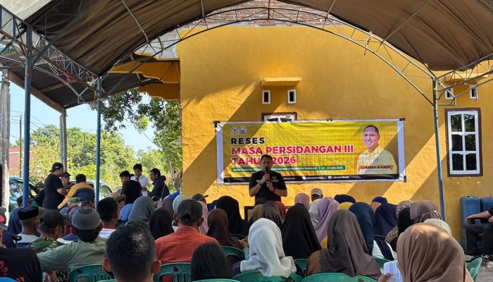 Anggota DPRD Sulsel Lukman B. Kady Serap Aspirasi Warga dalam Reses di Desa Tonasa Takalar