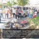 Motor Angkut BBM Bertabrakan dengan Pikap di Pamekasan, Satu Tewas Terbakar