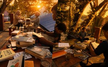 Berliterasi dengan Cara Unik, Tenggara Reading House Hadirkan “Literasi on The Roof”, Membaca di Atas Atap Sembari Menikmati Senja