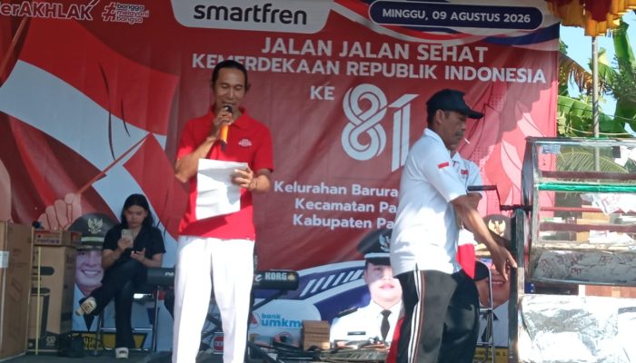 Semarak HUT RI ke-81, JJS Kelurahan Barurambat Timur Meriah, Seluruh RT dan RW Turut Berbaur Bersama Warga
