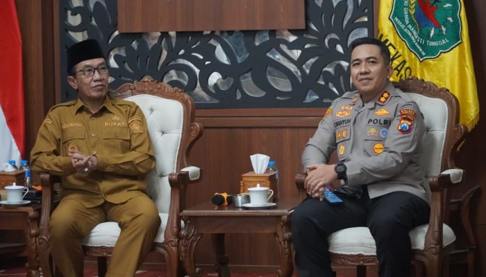 Perkuat Sinergitas, Kapolres Pamekasan Pererat Silaturahmi dengan Bupati Pamekasan