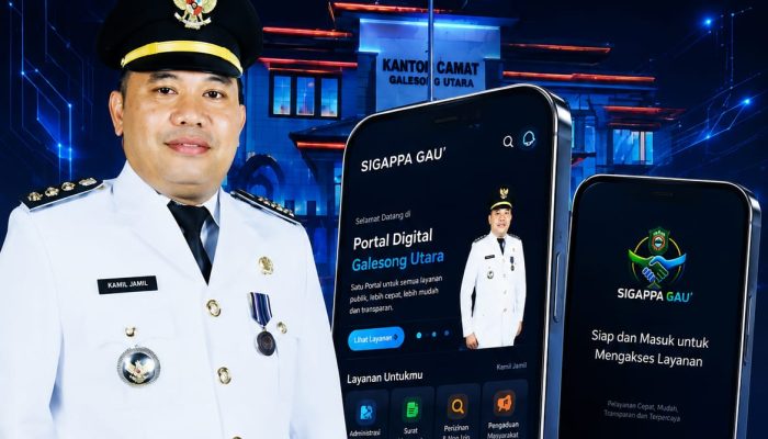 Camat Galesong Utara Luncurkan SIGAPPA GAU, Inovasi Digital untuk Permudah Pelayanan Masyarakat