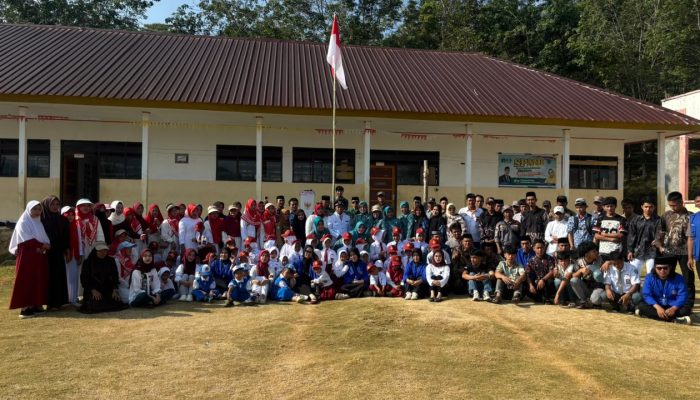 ‎Desa Bukit Baru Gelar Upacara HUT ke-81 RI untuk Pertama Kalinya Sejak Definitif pada 2007