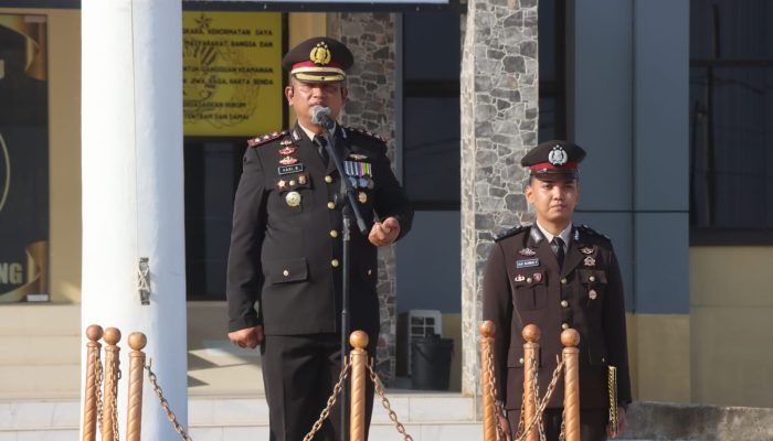 Peringati HUT ke-81 RI, Polres Soppeng Teguhkan Komitmen Pengabdian dan Pelayanan Masyarakat