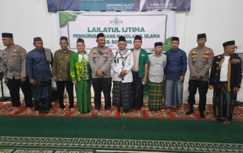 Sinergi Kepolisian dan Ulama, Kapolres Soppeng Hadiri Lailatul Ijtima’ PCNU