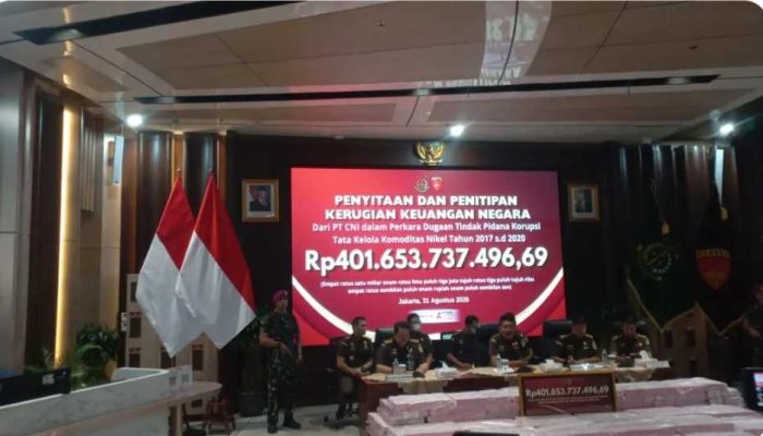 Uang Rp401,6 Miliar Masuk RPL, Kejagung Dalami Dugaan Tata Kelola Nikel PT CNI